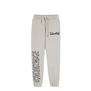 TALENTLESS x Keith Haring Men's Premium Sweatpant in Beige Size SMALL